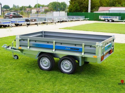 Új alsókerekes utánfutó (263x150cm - 750kg) most 791.000 Ft helyett bruttó 739.000 Ft