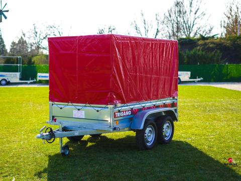 Új 2 tengelyes utánfutó (233x132cm) ponyva szettel - akciósan bruttó 718.000 Ft Új 2 tengelyes utánfutó (233x132cm) ponyva szettel - akciósan bruttó 718.000 Ft