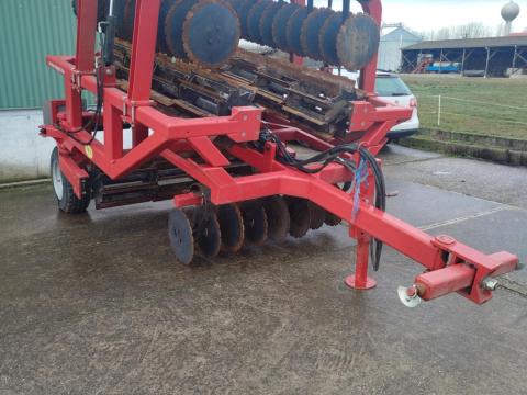 VAgro 6,2 m-es osztott késes-tárcsás aprítóhenger eladó (Újszerű)