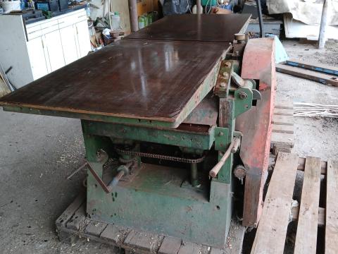 Kombinált gyalugép egyengető vastagoló vastagsági gyalu