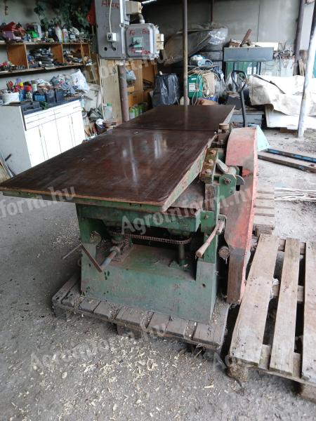 Kombinált gyalugép egyengető vastagoló vastagsági gyalu