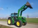 John Deere 6150R traktor John Deere 643R homlokrakodóval eladó