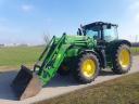 John Deere 6150R traktor John Deere 643R homlokrakodóval eladó