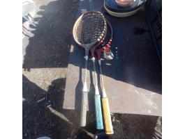 3 db retro tollasütő és labda eladó Kiskunfélegyházán