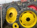 ÁPOLÓKERÉK,  MŰVELŐKERÉK garnitúra JOHN DEERE,  NEW HOLLAND,  CASE stb. 270/95R48 és 230/95R36 . 11.2-48, 9.5-36