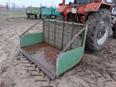 Szállítóláda fix platós 3 pont függesztett Szállítóláda fix platós 3 pont függesztett