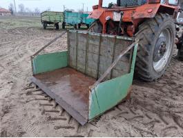 Szállítóláda fix platós 3 pont függesztett