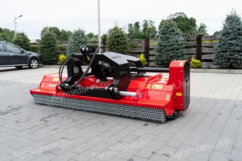 Új Remet F2 PRO hidraulikusan kitolható mulcsozó 250, 275, 300cm VIP AGRO Kft