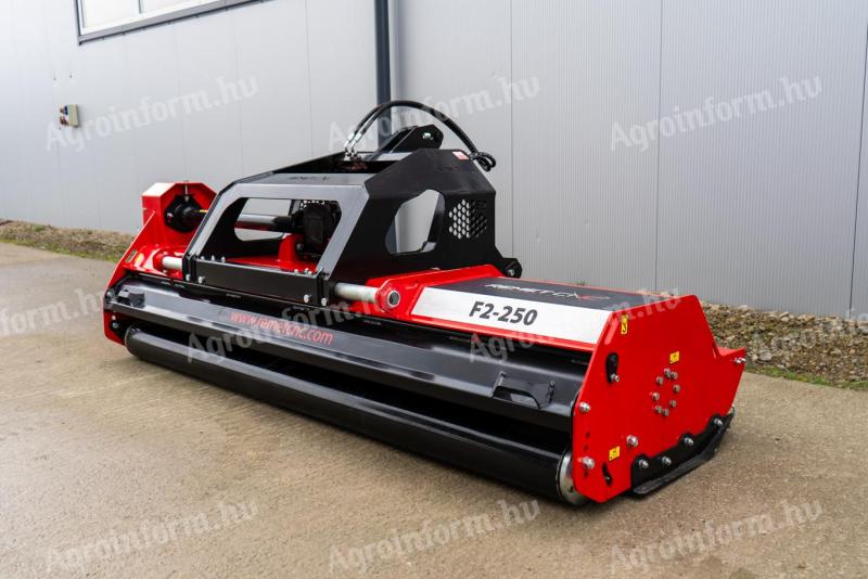 Új Remet F2 Z hidraulikusan kitolható mulcsozó 175, 200, 225, 250cm VIP AGRO Kft