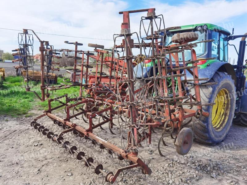 KONGSKILDE TRIPLE K 5.20-AS RUGÓSKAPÁS KOMBINÁTOR,  DUPLA RÖGTÖRŐHENGERREL