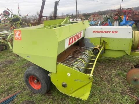 CLAAS MARKANT 65, KISKOCKA BÁLÁZÓ