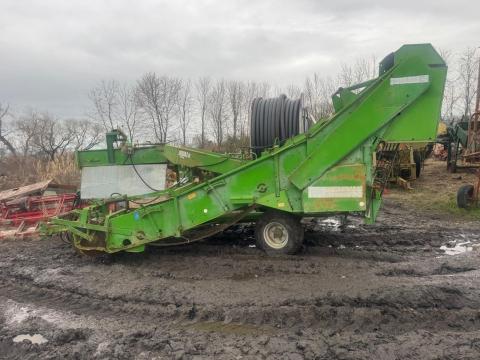 WÜHLMAUS 1033 BURGONYAKOMBÁJN,  BURGONYAFELSZEDŐ KONTÉNERBESZEDŐSRE ÁTALAKÍTVA