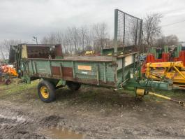 BERGMANN 6 TONNÁS SZERVESTRÁGYASZÓRÓ,  TRÁGYASZÓRÓ