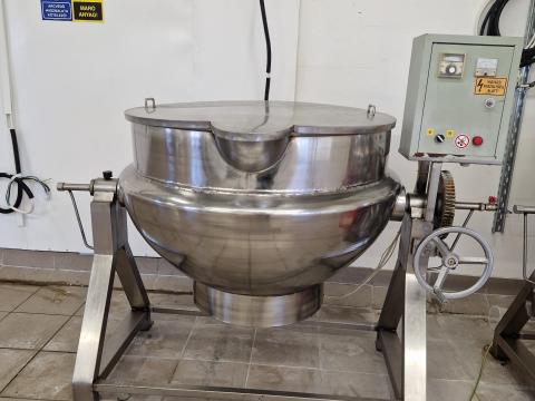 200 l-es Elektromos Billenthető Főzőüst eladó 200 l-es Elektromos Billenthető Főzőüst eladó