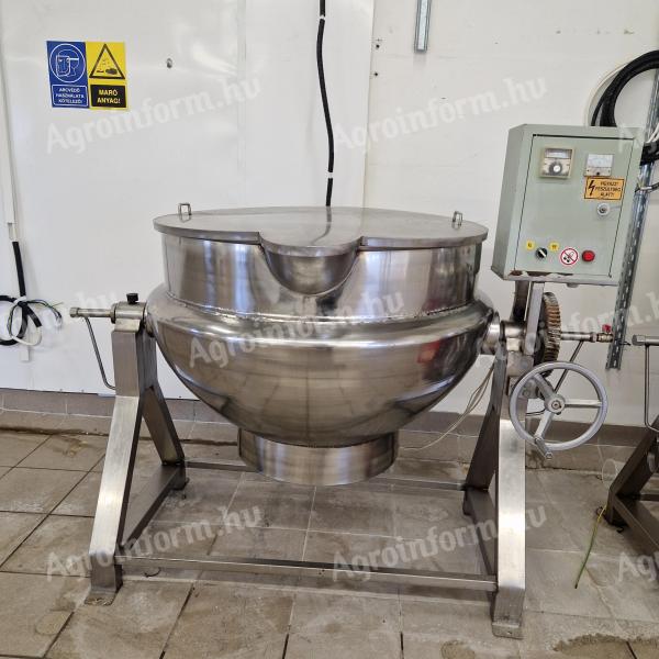 200 l-es Elektromos Billenthető Főzőüst eladó