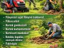 Kertek karbantartása, fűnyírás, fakivágás, kertépítés országosan