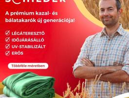 Prémium kazaltakarók / bálatakarók 15,6 m x 25 m – ingyenes szállítás és 3 év garancia
