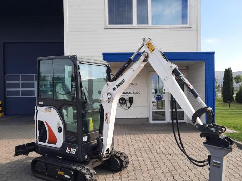 Bobcat E19 kotrógép eladó, 2019-es, 170 üzemórával Bobcat E19 kotrógép eladó, 2019-es, 170 üzemórával