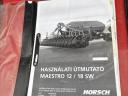 Horsch Maestro 12.30 SW vetőgép eladó