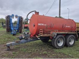 Detk 138-as 8m3-es szippantó eladó