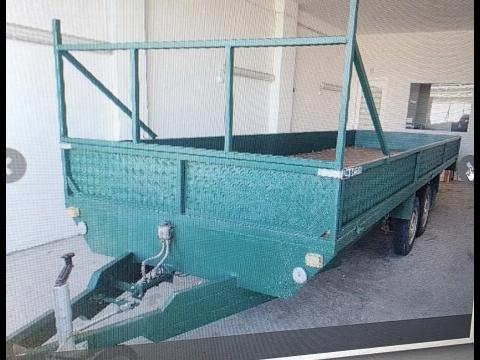 Utánfutó eladó 5x2 m Utánfutó eladó 5x2 m