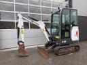 Bobcat E19 / 2017 / 1.537 üzemóra / Lízing 20%-tól