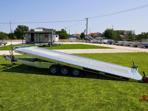 Új prémium - billenős autószállító utánfutó (570x209cm - 3500kg) - akciósan bruttó 3.190.000 Ft Új prémium - billenős autószállító utánfutó (570x209cm - 3500kg) - akciósan bruttó 3.190.000 Ft