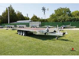 Új 6x2m-es - 3500kg-os autószállító utánfutó rendszámmal - akciósan most 2.590.000 Ft