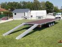 Új 6x2m-es - 3500kg-os autószállító utánfutó rendszámmal - akciósan most 2.590.000 Ft