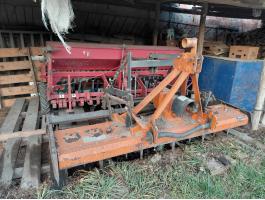 Vetőgép forgóboronával