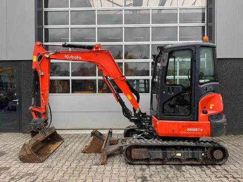 Kubota KX037-4 / 2020 / 1.899 üzemóra / Lízing 20%-tól