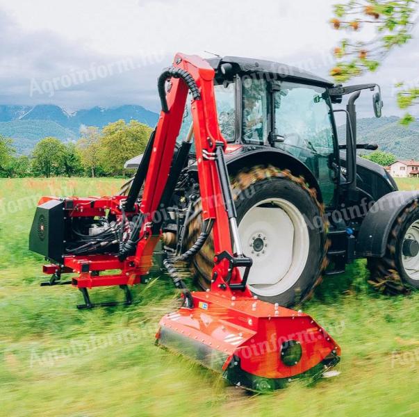 Új COSMO (olasz) EPM 500 rézsűkasza, 5 méteres kinyúlással