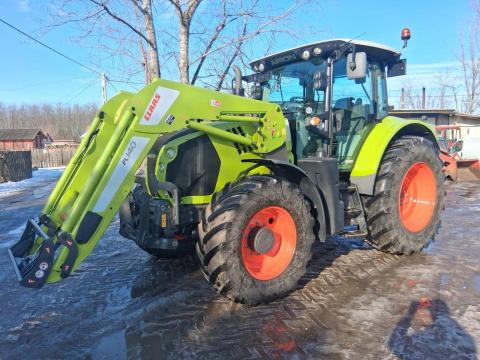 Claas Arion 620 +homlokrakodó Claas Arion 620 +homlokrakodó