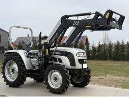 Lovol Foton Europard 504 4x4 traktor blackbull JX50 homlokrakodóval