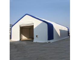 Ház típusú ipari sátor (10 × 24,4 × 5,2 m) – 244 m²