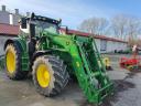 John Deere 6215R TLS,  AUTOQUAD PLUS ECO váltós! + Gyári homlokrakodó