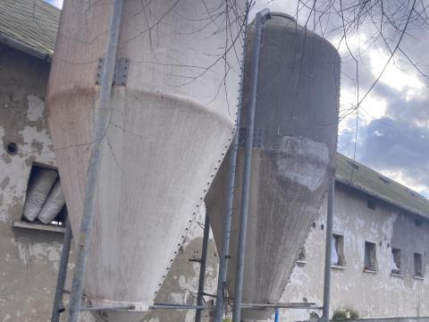 Takarmánysiló tartály Takarmánysiló tartály