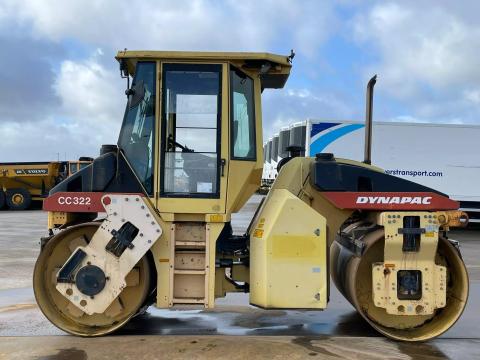 Dynapac CC322 – 2006, 3888 üzemóra, kedvező lízingfeltételek már 20%-tól Dynapac CC322 – 2006, 3888 üzemóra, kedvező lízingfeltételek már 20%-tól