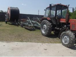 Eladó 6 m-es vontatott gyűrűshenger