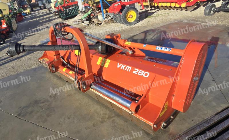 Kuhn VKM 280 szárzúzó újszerű állapotban