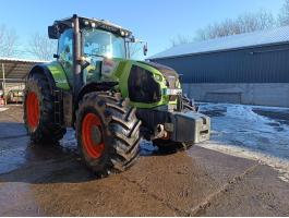 Claas Axion 850, 2015-ös, Topcon autómata kormányzással