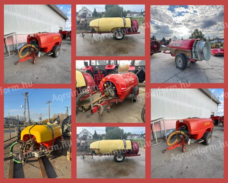 Axiál ventilátoros permetezők