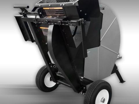 Tűzifa körfűrész – 700 mm körfűrészlap, 15 LE benzinmotor