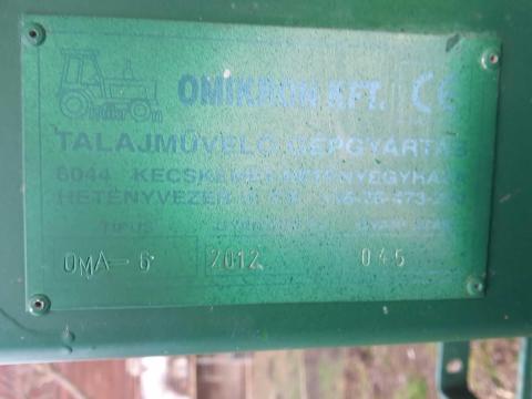 Sorközművelő kultivátor ,műtrágyaszóróval