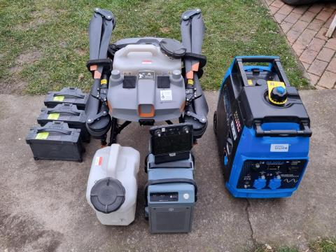 DJI Agras T10 permetezö drón eladó