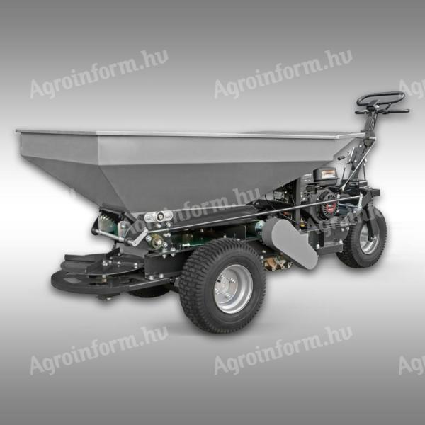 Műtrágya- és homokszóró – 325 l tartály, max. 1,25 m szórási szélesség