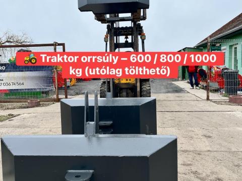 Orrsúly – üres, betonnal tölthető kivitelben