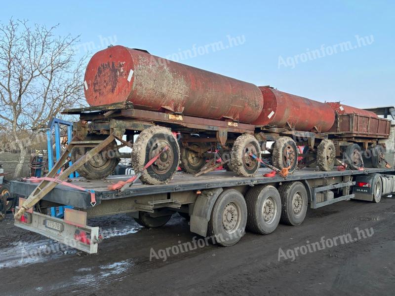 Mbp pótkocsi vízszállító 5 m3 tartállyal tartálykocsi