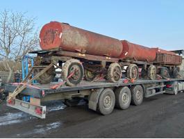 Mbp pótkocsi vízszállító 5 m3 tartállyal tartálykocsi