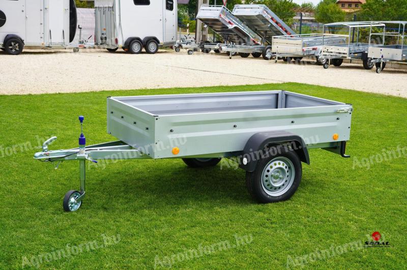 Új 2x1m-es utánfutó (német minőség) most 380.000 Ft helyett 359.000 Ft